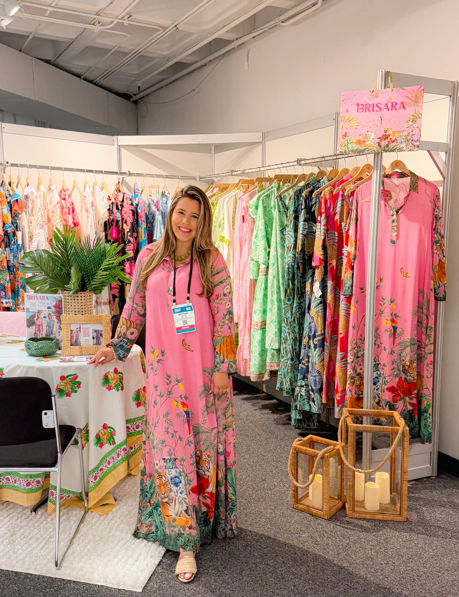 Brittany at market — sourcing the collection